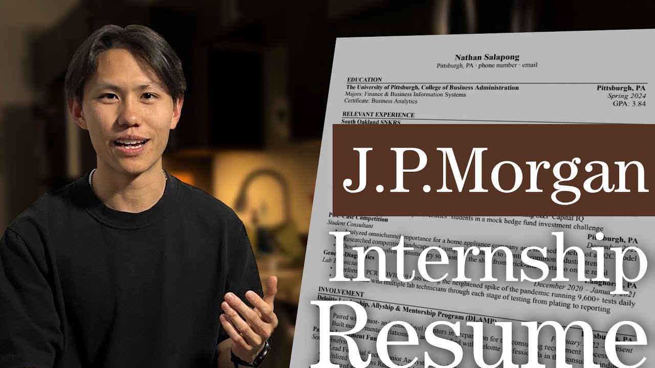 10 Resume Hacks That Landed Me My J.P. Morgan Internship