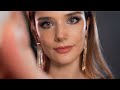 Asmr doing your makeup   close up personal attention  roleplay
