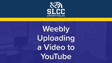 Weebly: Uploading a Video to YouTube