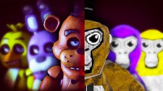 Five Nights in Gorilla Tag (FNAF Trolling)