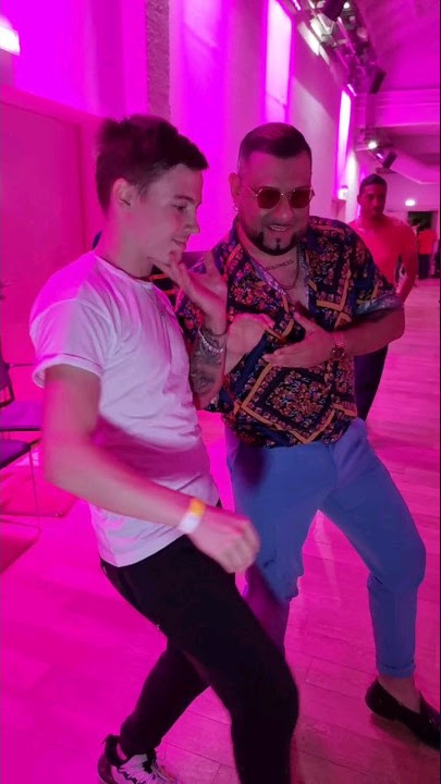 Part.1 with Carlos Espinosa 🔥 Insta: @leolorenzooo and @carlosespinosa_official #dance #bachata