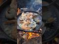 This Seafood Mix is INSANE 🤤🔥Butter Garlic Seafood Over Fire 🦑🔥