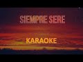 Siempre seré (Salsa) Tito Rojas , Karaoke (Pista musical)