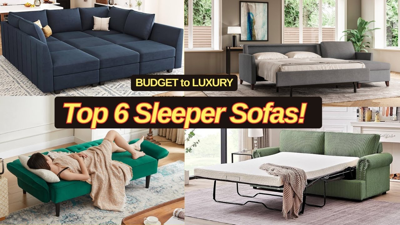 The Last Sleeper Sofa Guide You'll Need: From Budget to Premium - YouTube