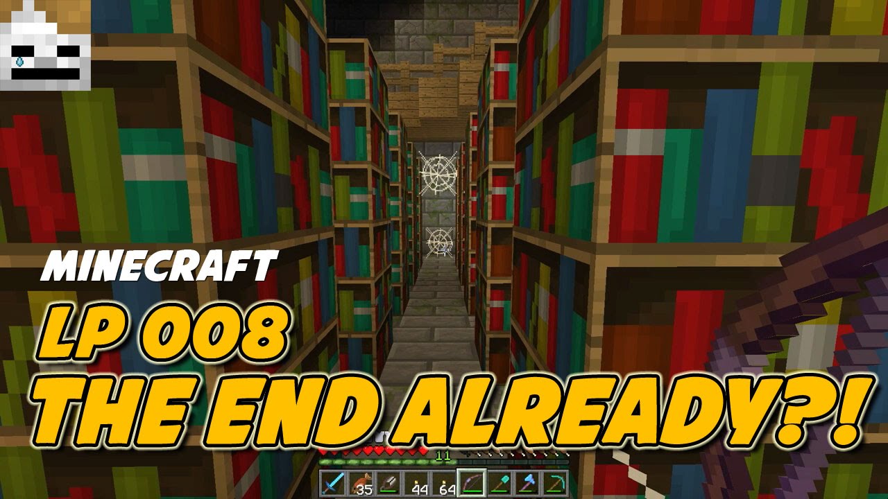 Let's Play Minecraft Episode 8: The End Already?! - YouTube