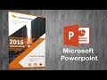 👍How to Make a Professional Book cover In🔥 | MS powerpoint 2016 100 % 👌👌| cover page Designing