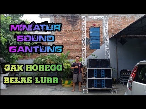  MINIATUR  SOUND  GANTUNG  YouTube