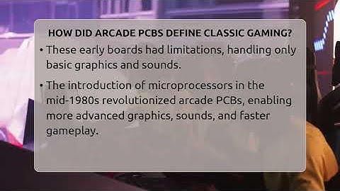 How Did Arcade PCBs Define Classic Gaming? - Video Gamers Vault
