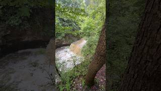 Heavy rain strikes again; Central Ohio waterfall flowing!