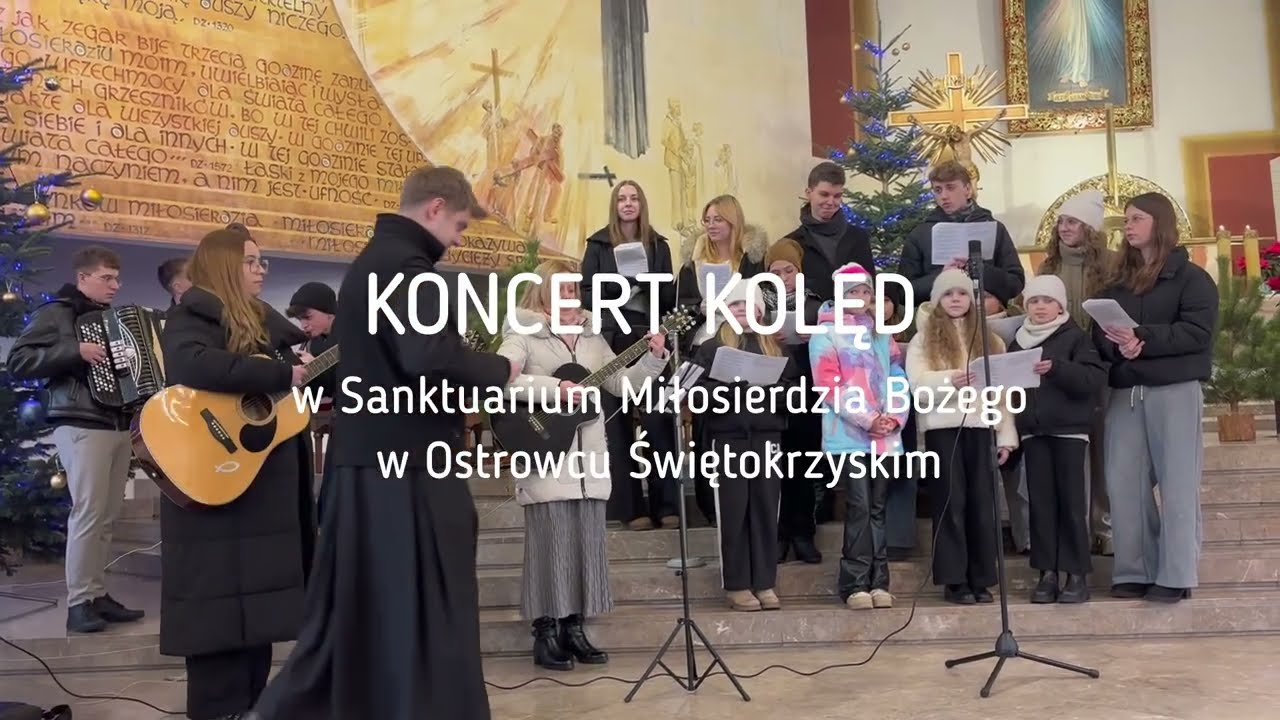 Koncert kolęd w Sanktuarium Miłosierdzia Bożego w Ostrowcu Świętokrzyskim