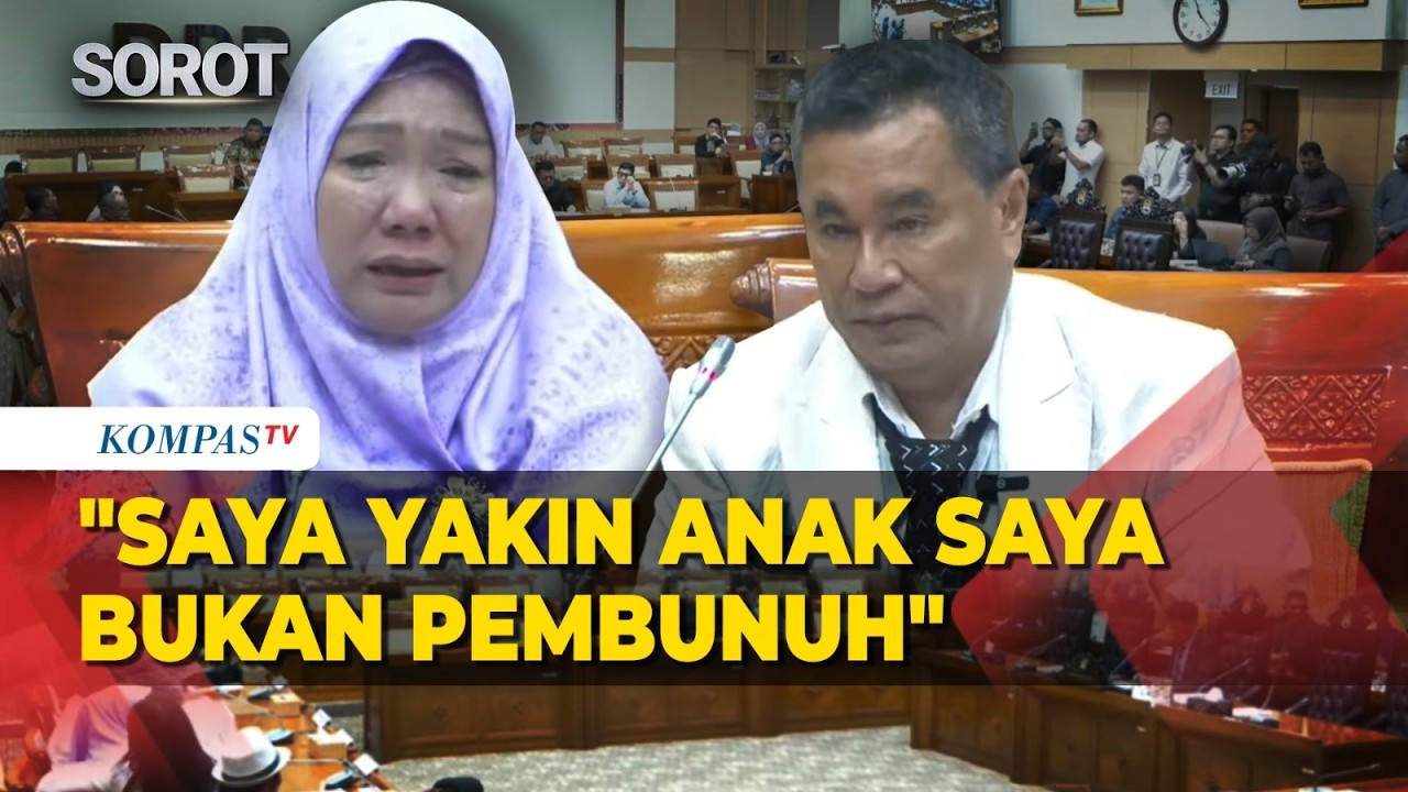 Tangis Ibu Radiet di DPR! Ceritakan Kasus Anaknya yang Jadi Tersangka Pembunuhan Mahasiswa di Lombok