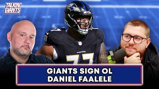 Celebrity Giants Sign OL Daniel Faalele  + Mock Draft  | 964 Net Worth