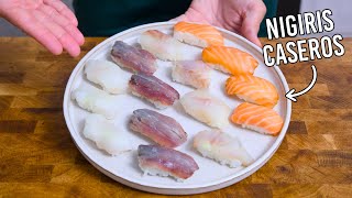 Cómo hacer SUSHI en casa y no morir en el intento (Nigiris)