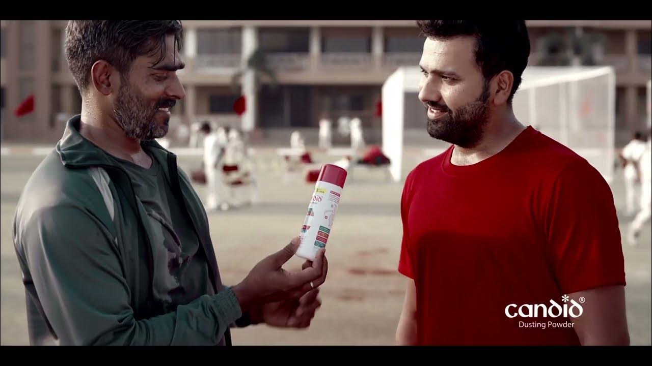 Candid Dusting Powder Rohit Sharma Hindi (PHP Tag On) YouTube
