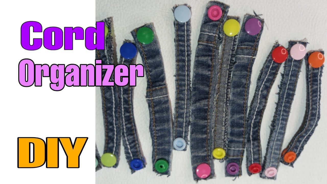DIY Cord Organizer - YouTube