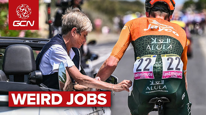 8 Weird Jobs At The Tour de France