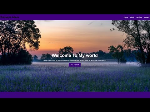 How to Make Responsive Banner / Cover / Hero Image in HTML CSS