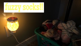 fuzzy sock collection!!