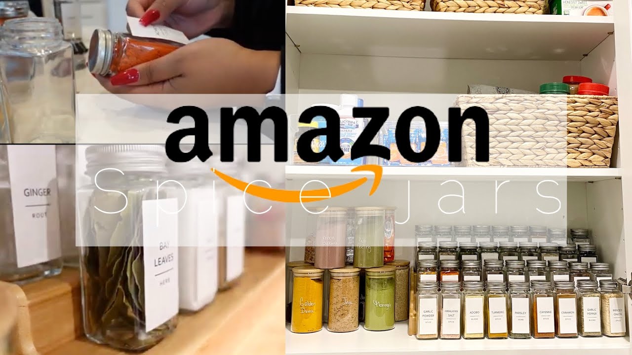Amazon spice jars Modern spice jars & Labels Amazon spice jars and