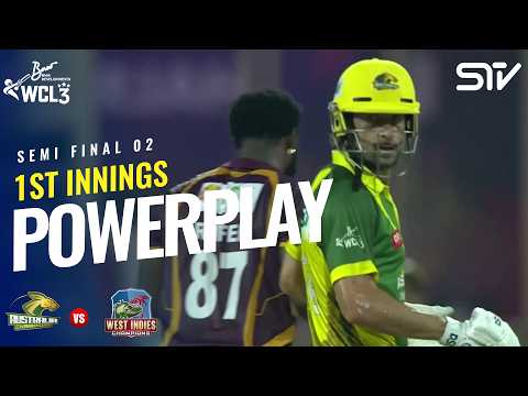 1st Innings Powerplay | Australia Champions vs West Indies Champions | S-F 2 | WCL 2026 | M9O1T