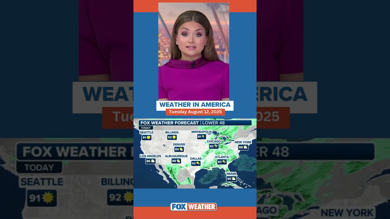 Weather In America August 12 2025