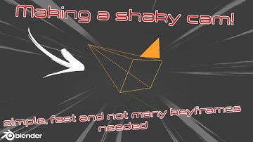 BLENDER: Animating a hand-held camera! (Blender Shaky Cam Tutorial)