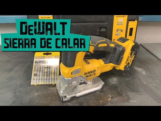 20V Sierra Caladora Inalambrica De Calar Con Batería Cargador y Cuchillas  Mejor