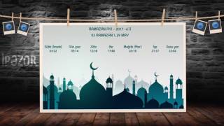 Ramazan ayının 3-cü gunün duası
