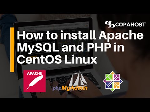 How to install Apache MySQL and PHP in CentOS Linux