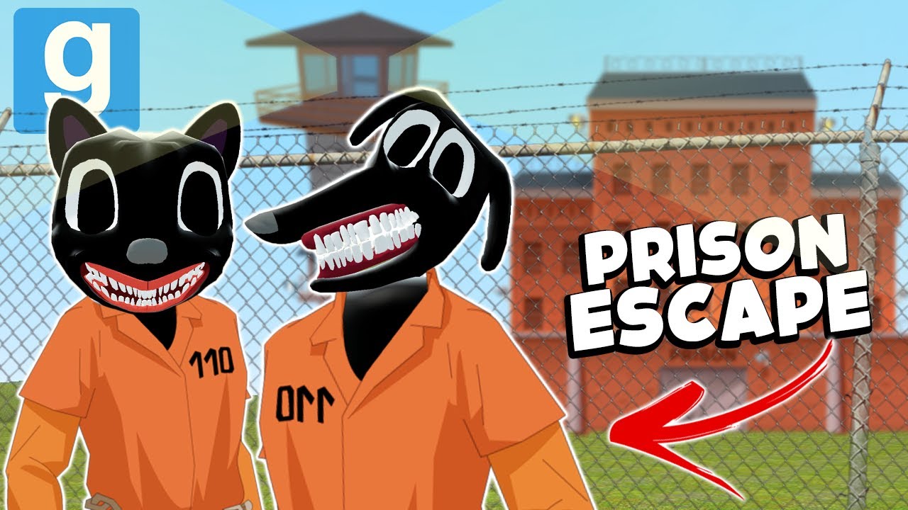Download CARTOON CAT & DOG PRISON ESCAPE! (Garry's Mod Sandbox) | JustJoeKing
