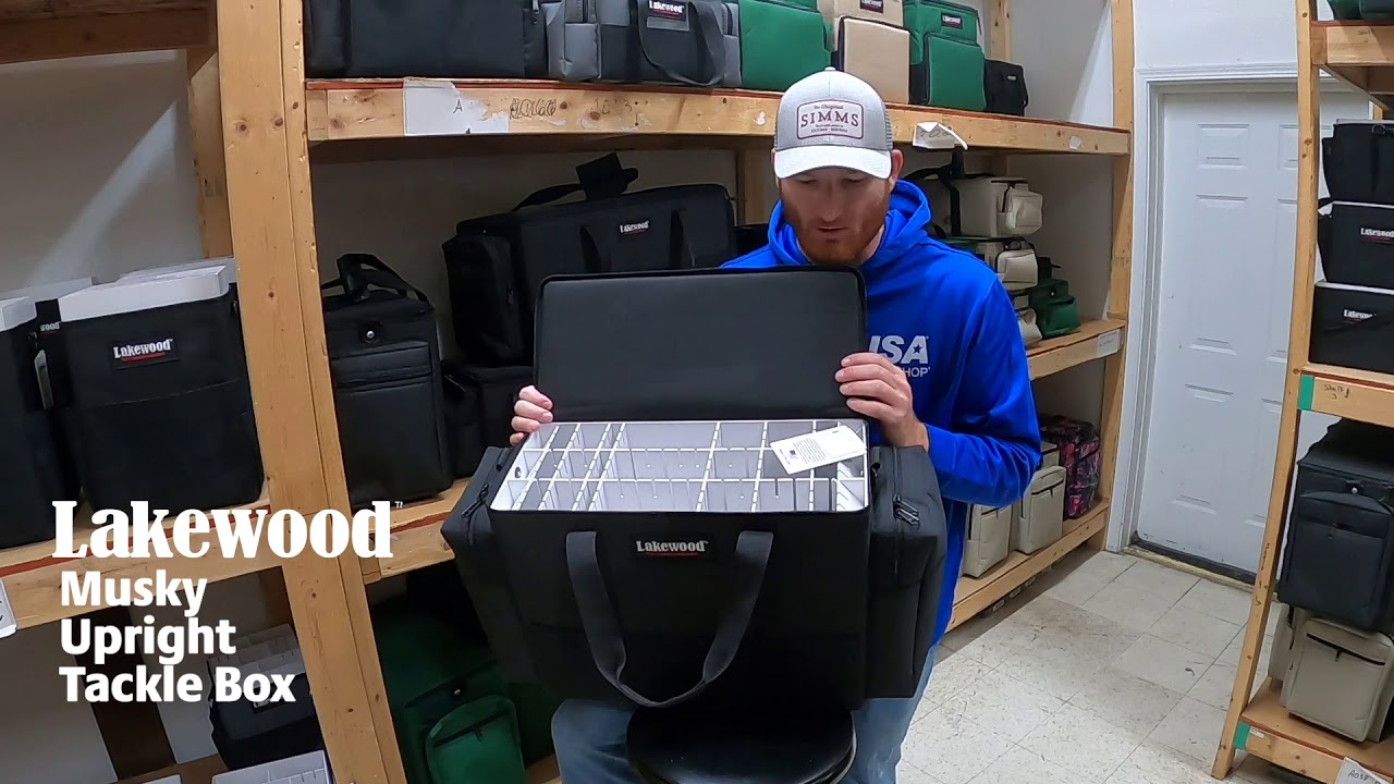 Lakewood Upright Soft-Sided Hard Tackle Box