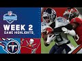 Tennessee Titans vs. Tampa Bay Buccaneers | Preseason Week 2 2021 NFL Game Highlights