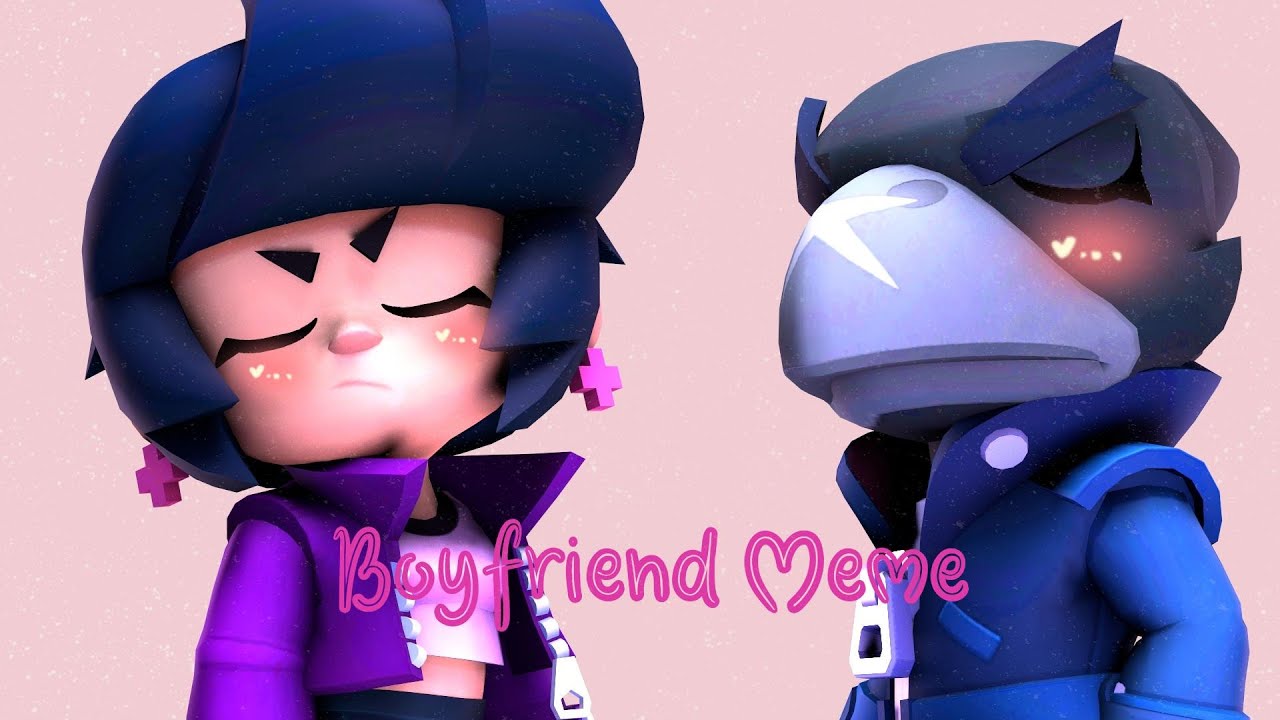 Sfm Bs Boyfriend Meme Brawl Star Crow Bibi Youtube - crow de brawl stars en anime