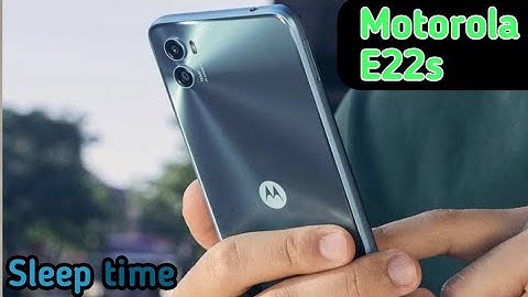 How To Change Lock Screen Time In Motorola E22s, Auto Screen Off In Motorola E22s,