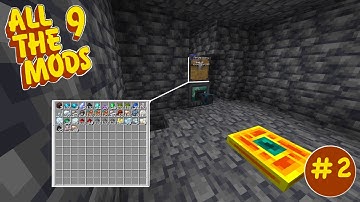 ATM9 - EP.2: Quarrying The Mining Dimension