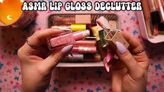 ASMR Lip Product Declutter | Pt.1 Glosses✨