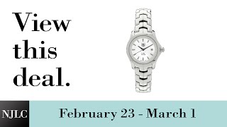 Deal of the Week: Ladies’ Tag Heuer® Watch