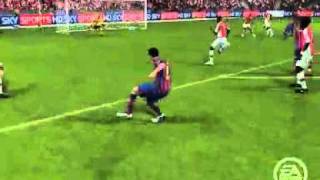 Xavi Outside the Box Goal Fifa 10