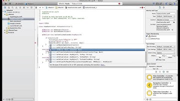 Xcode 6.2 swift UISwitch Tutorial Teil 1