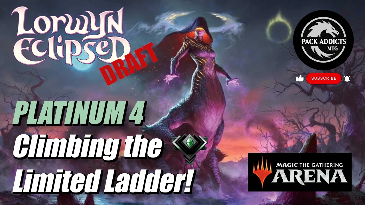 Convoke Madness! Climbing the Ranks! Lorwyn Eclipsed | Magic the Gathering Arena | Draft Gameplay