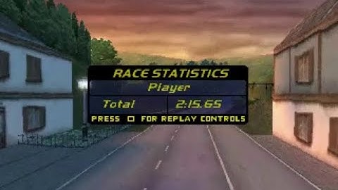 [PSX] NFS High Stakes - Helicopter Test Drive [Clean Lap]