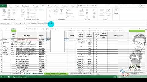 #Excel Dynamic Data Validation  - القائمة المنسدلة المطاطية