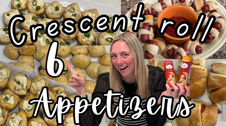 6 Easy and Delicious Crescent Roll Appetizers #pillsbury #superbowlpartyappetizers