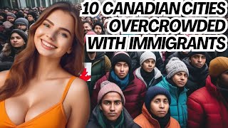 10 Canadian Cities Overcrowded by IMMIGRANTS