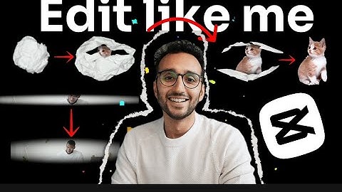 Learn @aliabdaal Paper fold effect using Capcut (Mobile) |  YT Ainalytics