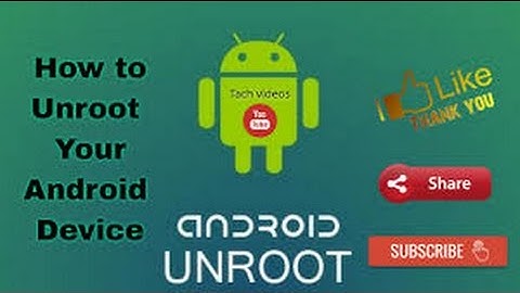 How to Unroot Any Rooted Android Device! | 1-Click Universal Method |