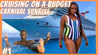 Boarding the CARNIVAL SUNRISE on a tight budget with my bestie!