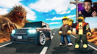 ROBLOX mas é UMA VIAGEM MISTERIOSA em AN OK CAR