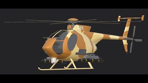 Unity 2021.1 - Rotorcraft/Helicopter physics demonstration