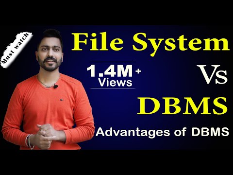 लेक-3: फाइल सिस्टम बनाम डीबीएमएस | फाइल सिस्टम के नुकसान | डीबीएमएस लाभ